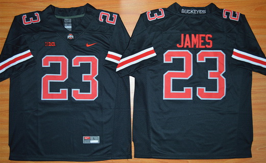 men's black ohio state jersey