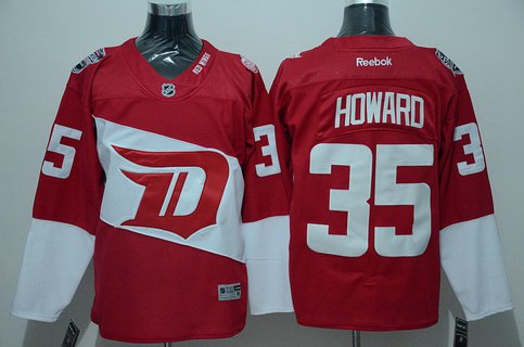 Reebok Detroit Red Wings White Personalized Custom 2017 Centennial Classic  Premier Jersey