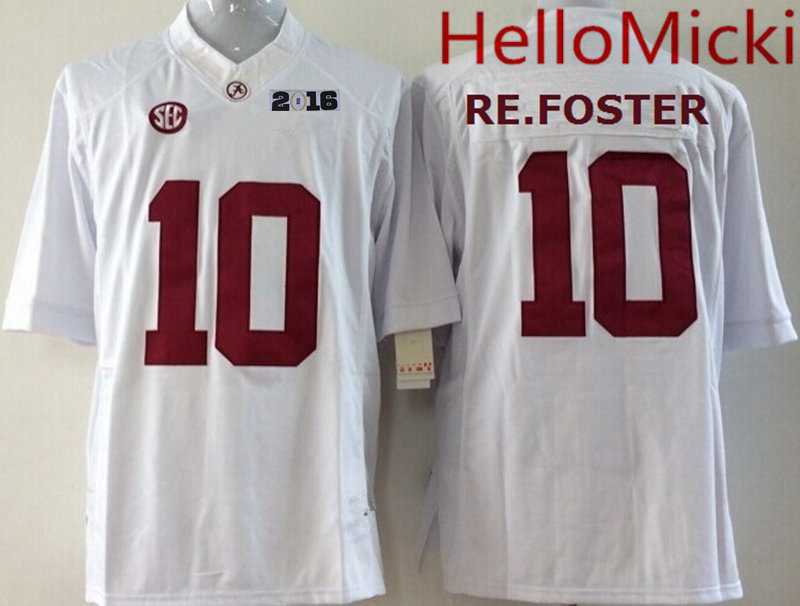 Reuben Foster White 2016 BCS 