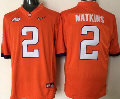 Men's Clemson Tigers #2 Sammy Watkins 