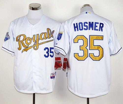 white and gold royals jersey