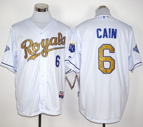 royals world series jersey gold