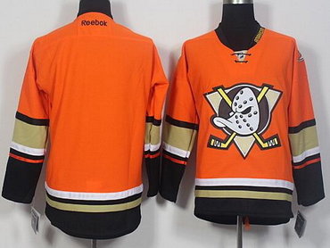 men's anaheim ducks reebok orange alternate premier jersey