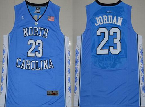 Jordan Men's Michael Jordan North Carolina Tar Heels #23 Carolina Blue  Limited Basketball Jersey