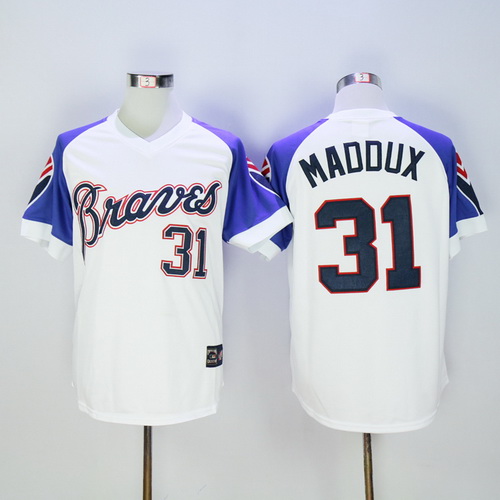 greg maddux braves jersey