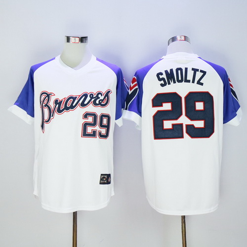 john smoltz atlanta braves jersey