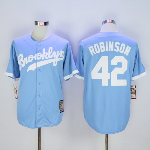 blue jackie robinson jersey