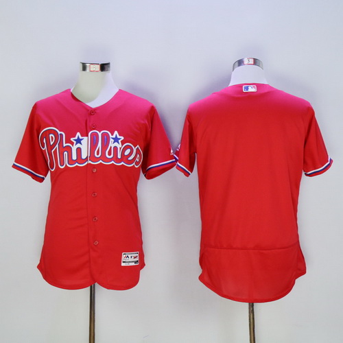 Men's Philadelphia Phillies Blank Red 2016 Flexbase ...