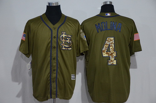 Majestic, Shirts, St Louis Cardinals Yadier Molina Jersey