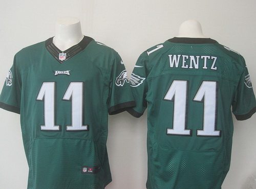 carson wentz elite jersey