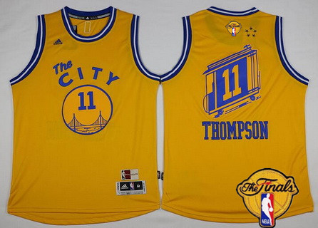 klay thompson retro jersey