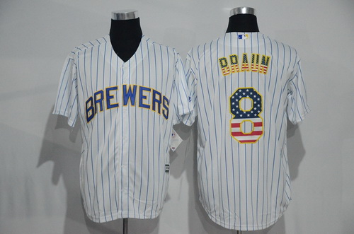 brewers pinstripe jersey