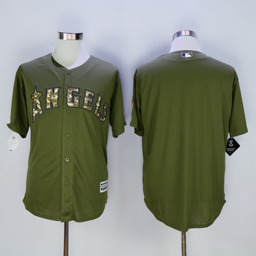 Men's LA Angels of Anaheim Blank Green Salute to Service Majestic Baseball  Jersey on sale,for Cheap,wholesale from China