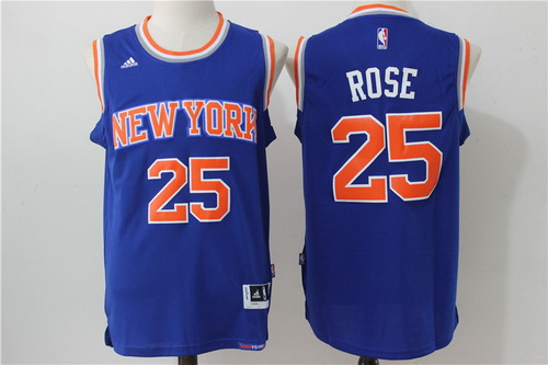 Adidas NBA Derrick Rose New York Knicks Swingman Jersey Mens Sz