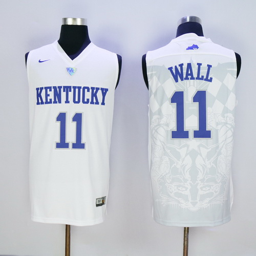 Men's Kentucky Wildcats #11 John Wall 