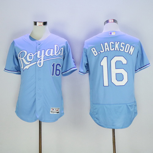 bo jackson powder blue royals jersey