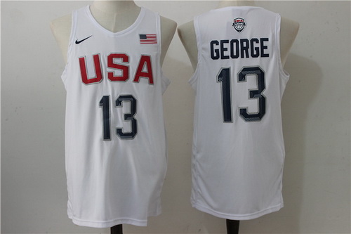 paul george usa jersey for sale