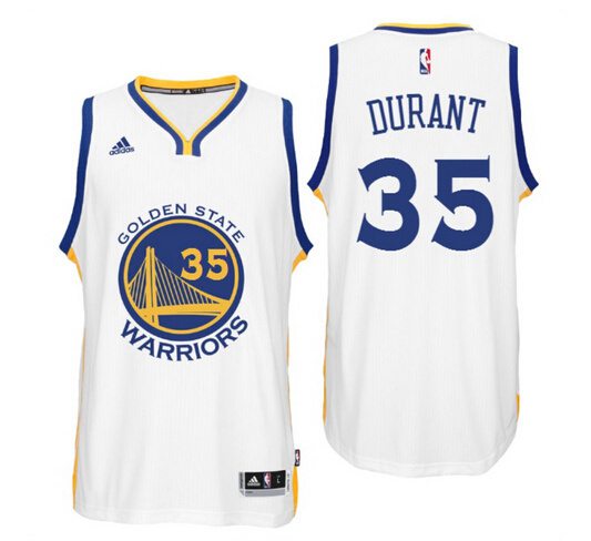 kevin durant white jersey