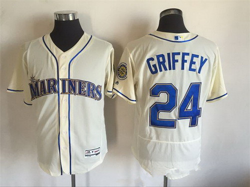 SEATTLE MARINERS 1980's Majestic Cooperstown Jersey Customized Any Name & Number(s) - Custom Throwback Jerseys