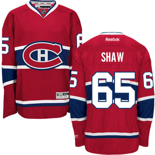 Andrew Shaw Red Home Reebok NHL Hockey 