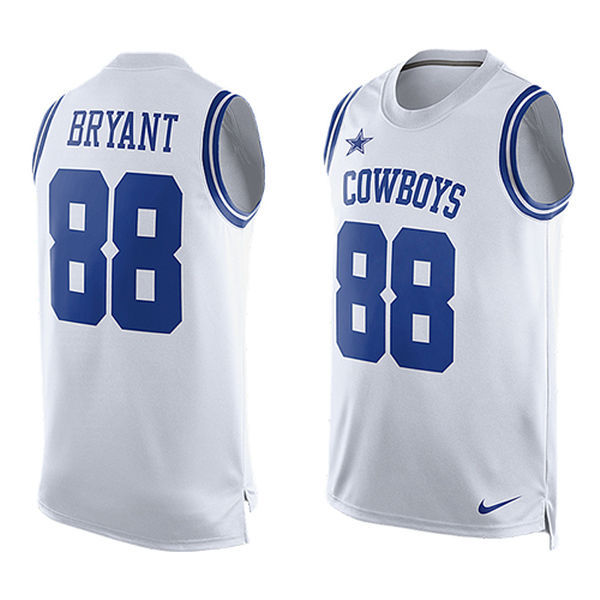 all white dez bryant jersey