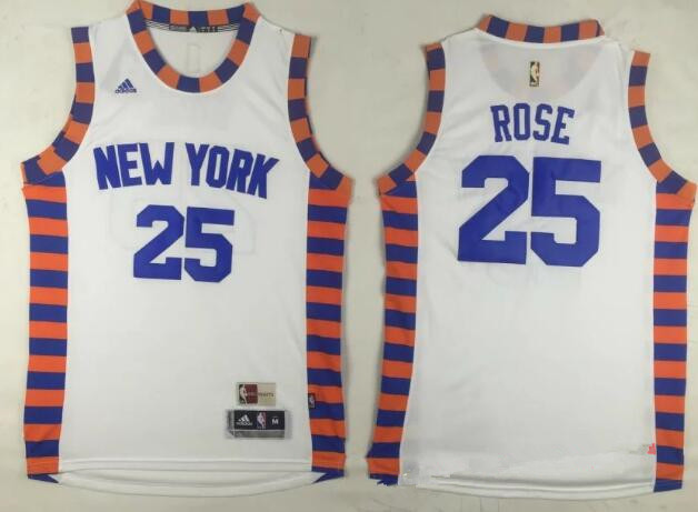 Adidas NBA Derrick Rose New York Knicks Swingman Jersey Mens Sz