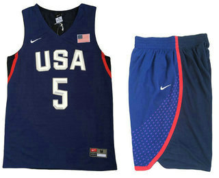 USA Basketball #23 Kyrie Irving Blue Jersey & Shorts Suit on sale,for  Cheap,wholesale from China