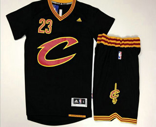 cavaliers black sleeved jersey for sale