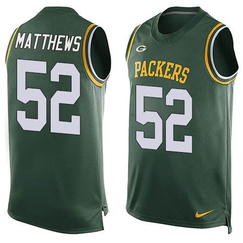 green bay packers jersey number 52