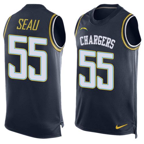 chargers jersey tank top