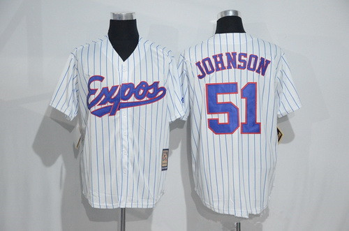 randy johnson expos jersey