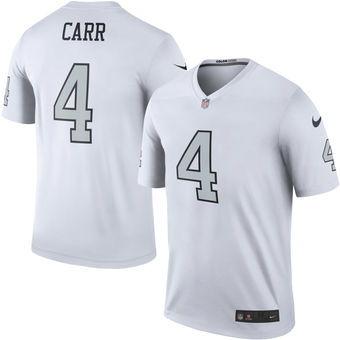 raiders color rush jersey for sale