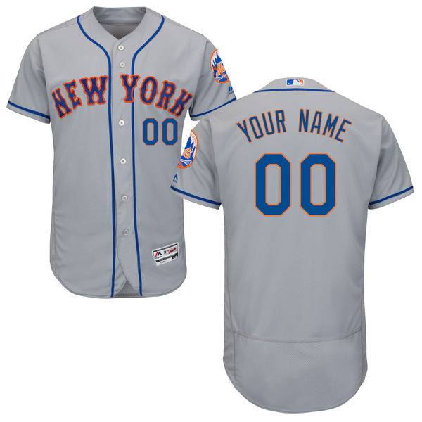 New York Mets Jersey, Size L 12/14 True Fan, Blue/Orange/White AAB93