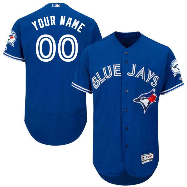 Personalized blue jays jersey canada Clearance