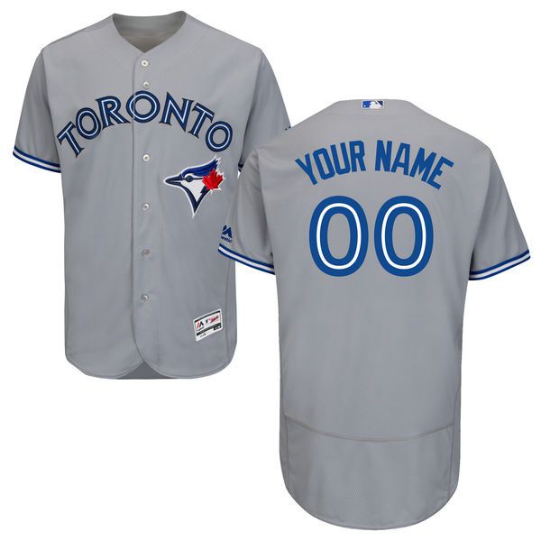 Mens Toronto Blue Jays Royal Blue Customized Flexbase Majestic MLB