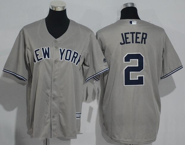 derek jeter grey jersey