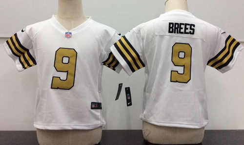 drew brees white color rush jersey