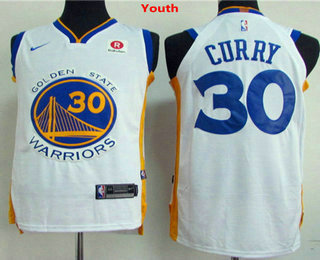 youth golden state warriors stephen curry royal swingman basketball jersey