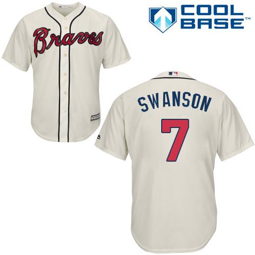 swanson braves jersey