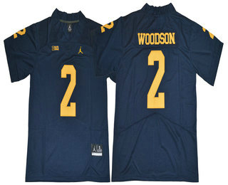 Charles Woodson Jersey Michigan Wolverines #2 White College Football