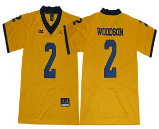 Michigan Wolverines Charles Woodson #2 Football College-NCAA Nike Jersey  SizeM