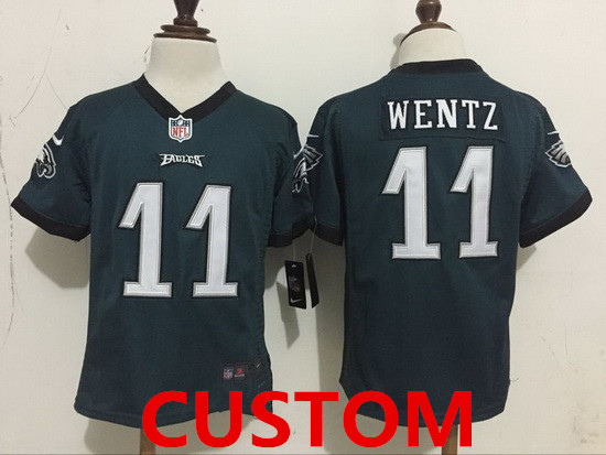 custom toddler eagles jersey