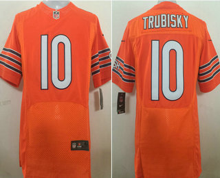 mitch trubisky orange jersey