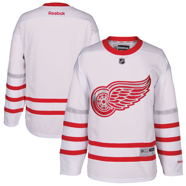 detroit red wings white jersey