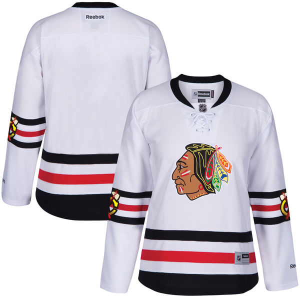 blackhawks white practice jersey