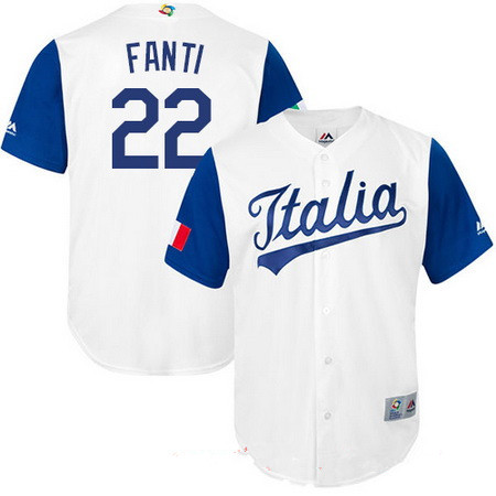 Men's Team Italy Baseball Majestic #37 Drew Maggi White 2017 World Baseball Classic Stitched Authentic Jersey Men's Team Italy Baseball Majestic #37 Drew Maggi White 2017 World Baseball Classic Stitched Authentic Jersey