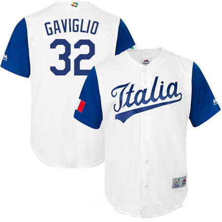 Men's Team Italy Baseball Majestic #28 Jordan Romano White 2017 World Baseball Classic Stitched Replica Jersey Men's Team Italy Baseball Majestic #28 Jordan Romano White 2017 World Baseball Classic Stitched Replica Jersey