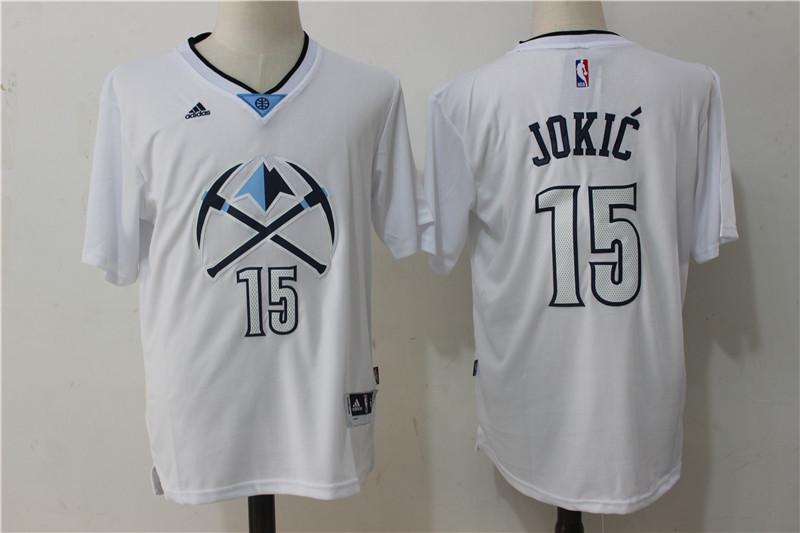 Men's Denver Nuggets #15 Nikola Jokic 