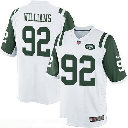 Men's New York Jets Zach Wilson Nike White Game Jersey
