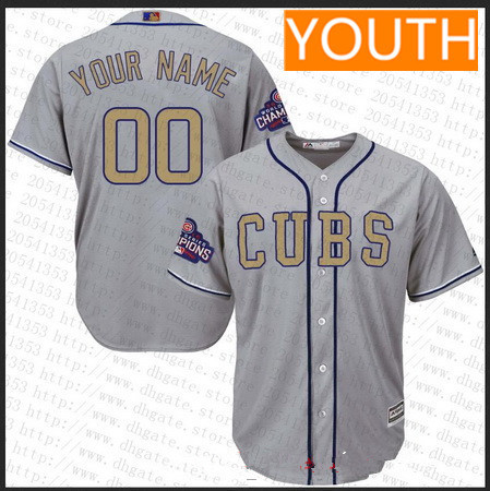 cubs world series jersey youth